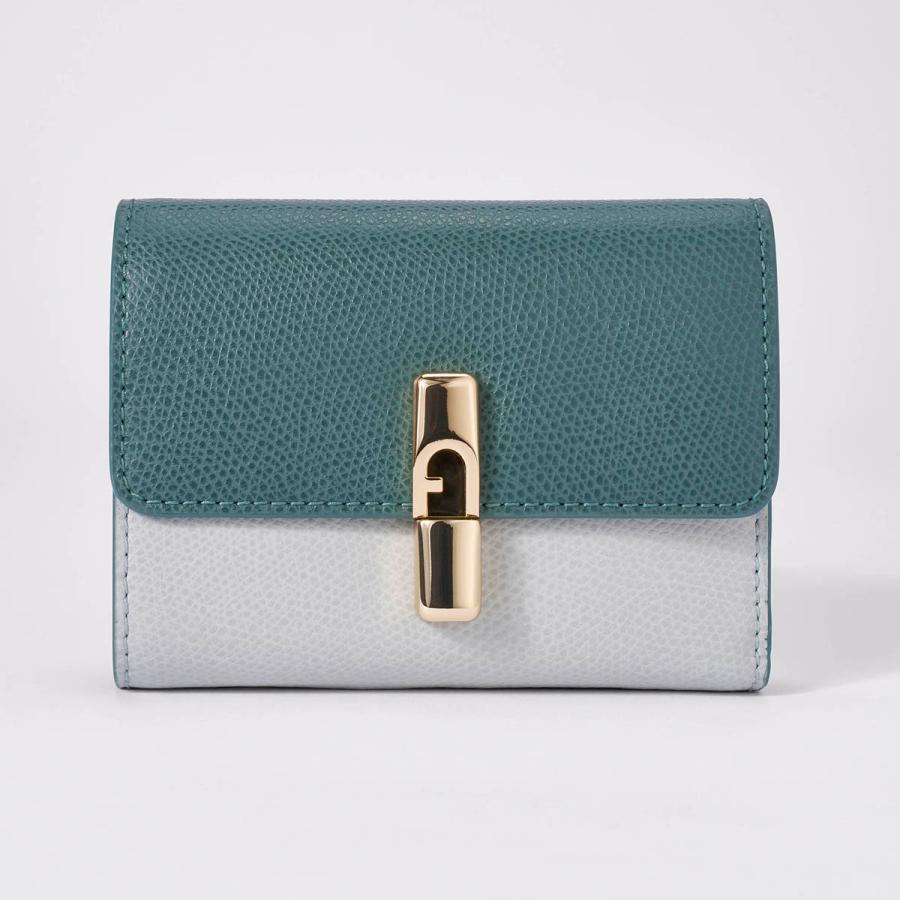 並行輸入 フルラ 2つ折り財布 FURLA イリデ WP00564 ACO000 5140S レディース グリーン 緑 | FURLA