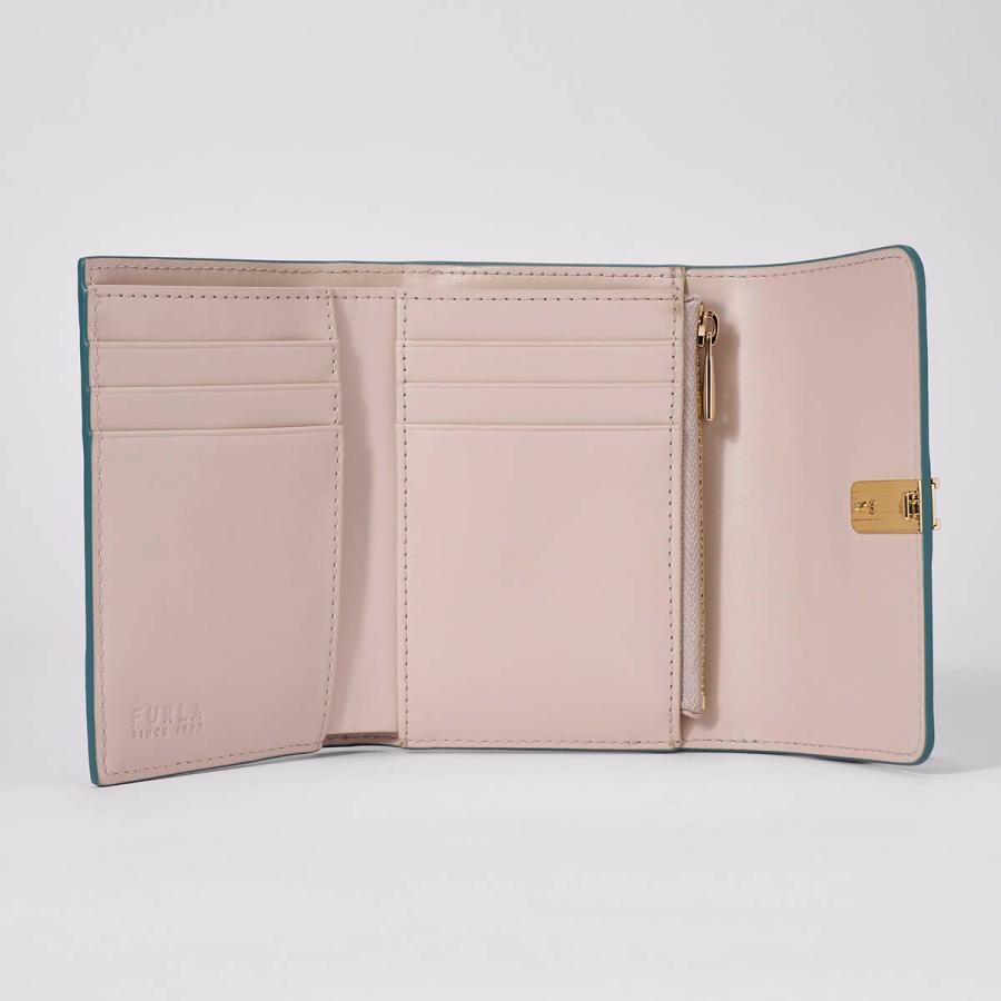 並行輸入 フルラ 2つ折り財布 FURLA イリデ WP00564 ACO000 5140S レディース グリーン 緑 | FURLA | 04