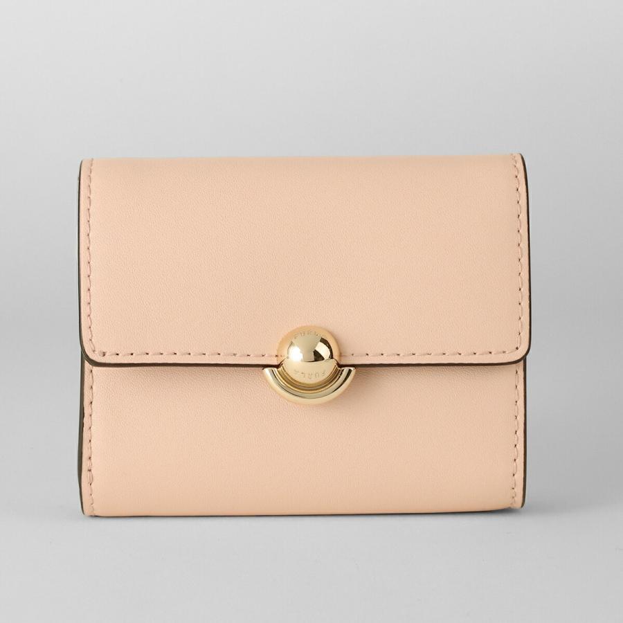 美品✨️ フルラ　スフェラ　2WAY　ハンドバッグ　ゴールド金具　ピンクベージュ FURLA（フルラ） 並行輸入 2つ折り財布 スフェラ WP00594 BX3104 4777S