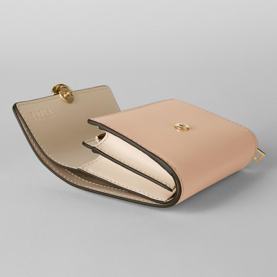 美品✨️ フルラ　スフェラ　2WAY　ハンドバッグ　ゴールド金具　ピンクベージュ FURLA（フルラ） 並行輸入 2つ折り財布 スフェラ WP00594 BX3104 4777S