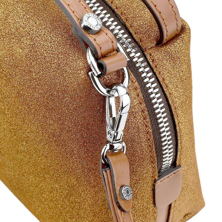 並行輸入 ジャンニキアリーニ ハンドバッグ GIANNI CHIARINI アリファ BS 8145 23AI CHNTレディース ゴールド 金 ブラウン 茶 | GIANNI CHIARINI | 06