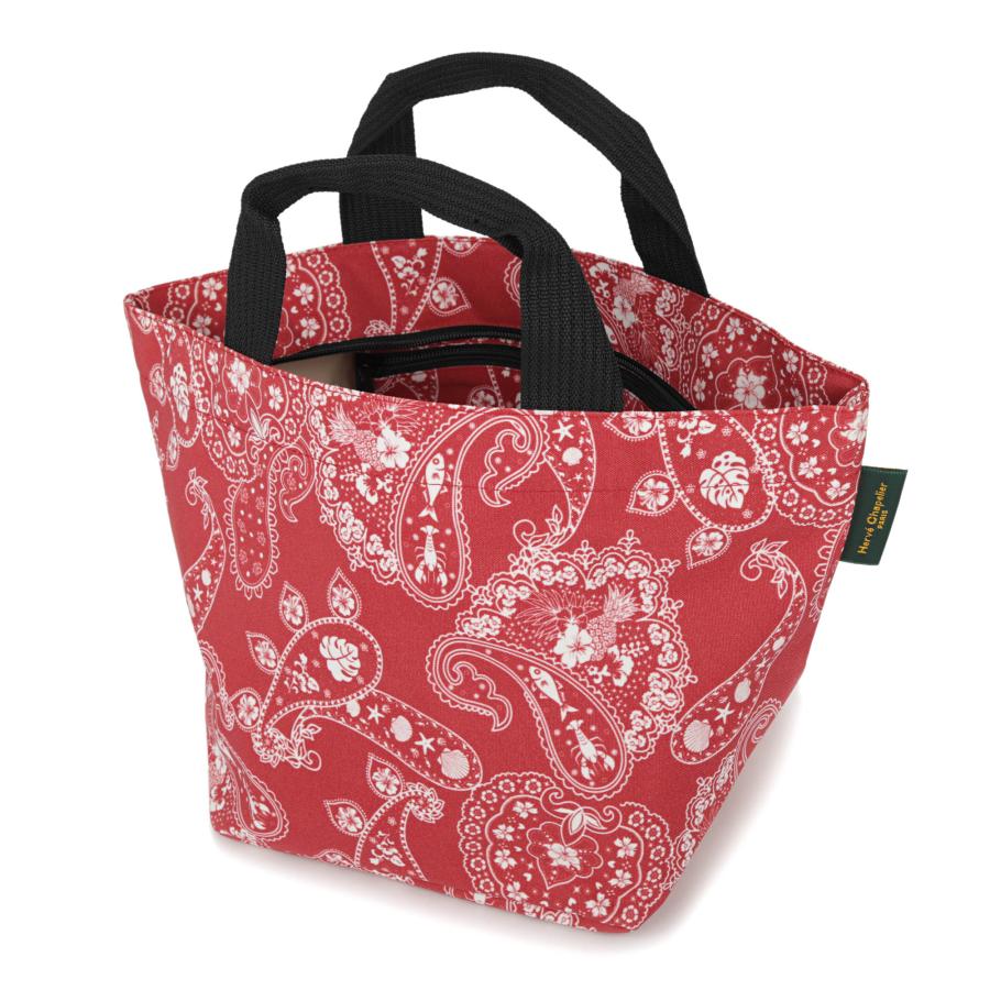 並行輸入 エルベ シャプリエ トートバッグ Herve Chapelier ベーシックナイロン 1027F F39レディース レッド系 赤 | Herve Chapelier | 03