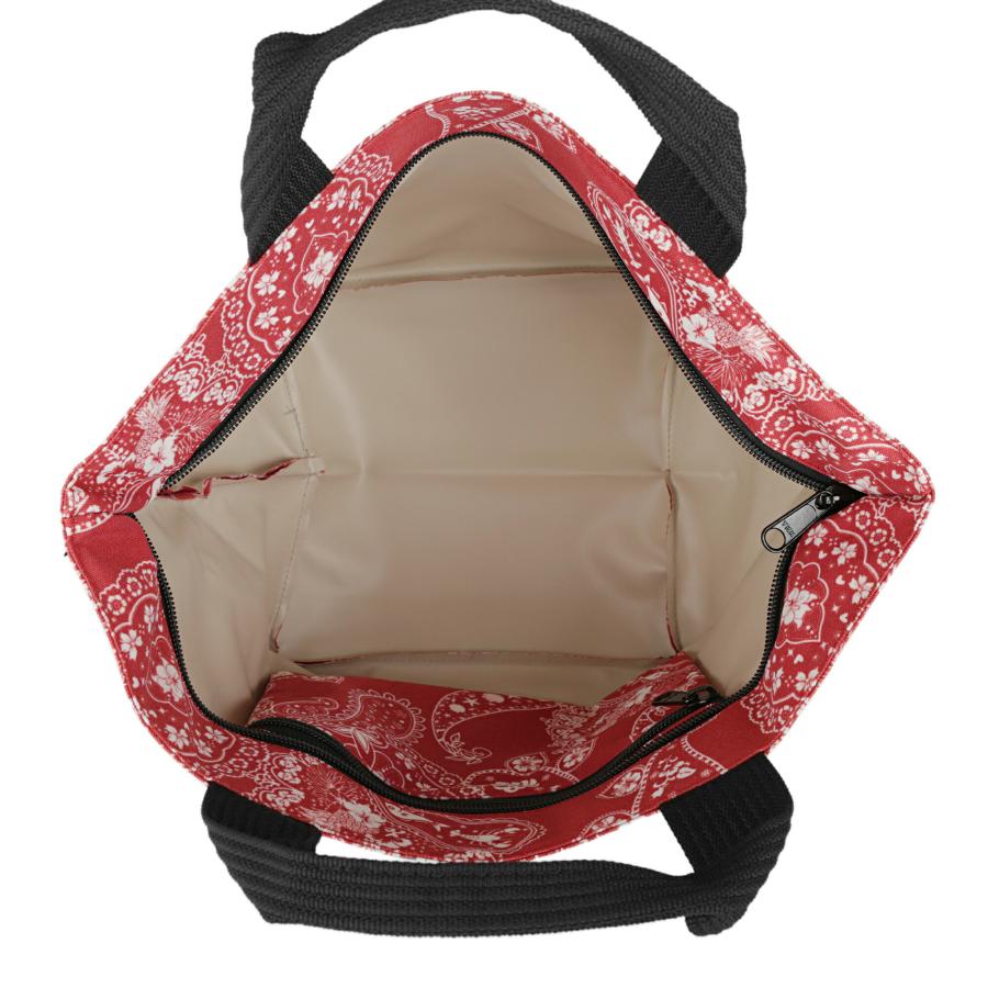 並行輸入 エルベ シャプリエ トートバッグ Herve Chapelier ベーシックナイロン 1027F F39レディース レッド系 赤 | Herve Chapelier | 04