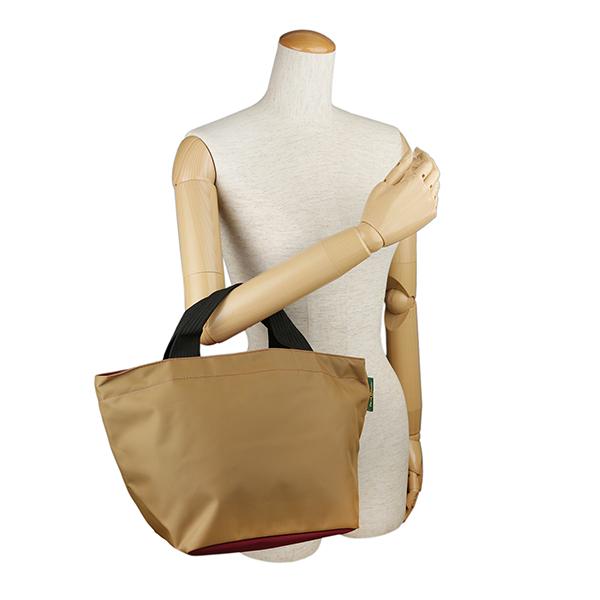 エルベ シャプリエ トートバッグ ベージュ ワインレッド Herve Chapelier 1027N 62A22 :GHC1027N62A22:ブランドストリートリング 通販 エルベシャプリエ トートバッグ ベージュ