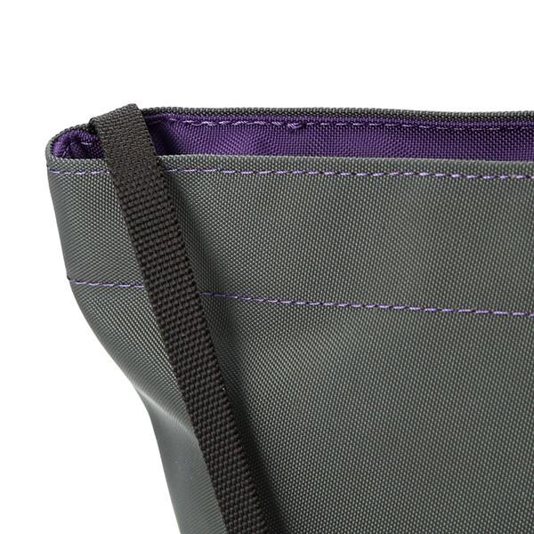 並行輸入 エルベ シャプリエ ショルダーバッグ 舟型ショルダーバッグXS 1927N 0372 グレー/パープル 爆買 | Herve Chapelier | 06