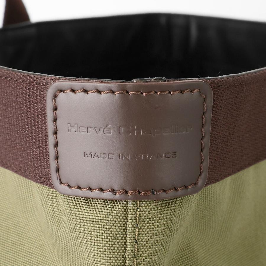 並行輸入 エルベ シャプリエ トートバッグ Herve Chapelier コーデュラ 704C 4369レディース グリーン 緑 | Herve Chapelier | 07