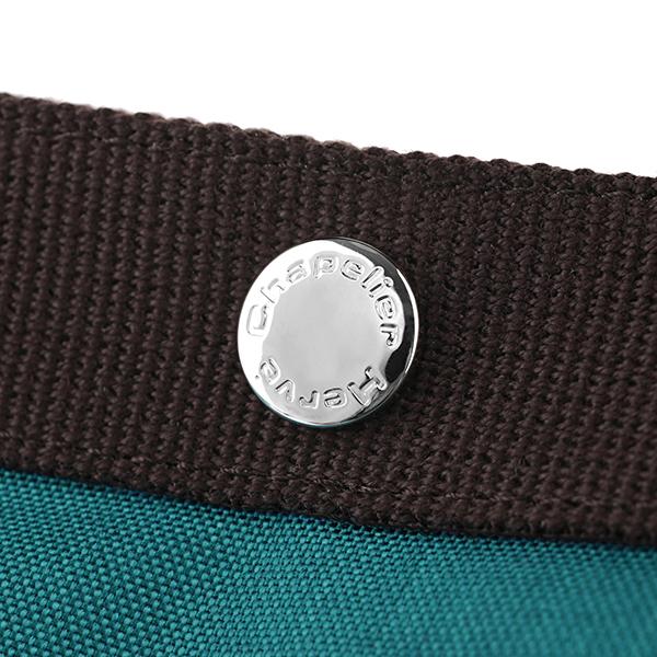 並行輸入 エルベ シャプリエ トートバッグ Herve Chapelier コーデュラナイロン 707C 40L69レディース ターコイズブルー ブラウン | Herve Chapelier | 07