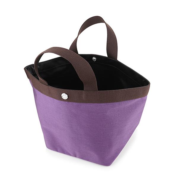 並行輸入 エルベ シャプリエ トートバッグ Herve Chapelier コーデュラナイロン 707C 72A69レディース パープル 紫 ブラウン | Herve Chapelier | 03