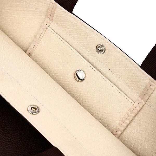 並行輸入 エルベ シャプリエ トートバッグ Herve Chapelier ペブルド グレイン コーテッド キャンバス 707GP 6969レディース ブラウン | Herve Chapelier | 07