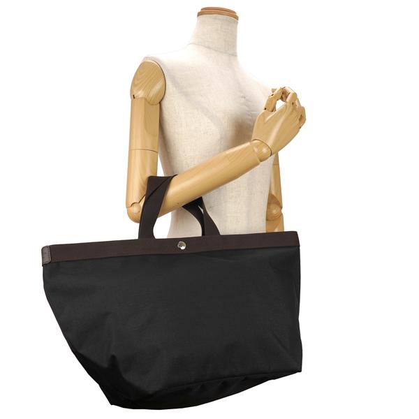 並行輸入 エルベ シャプリエ トートバッグ Herve Chapelier コーデュラナイロン 725C 0969レディース ブラック 黒 | Herve Chapelier | 05