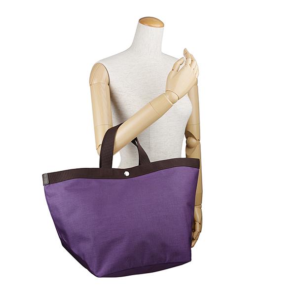 並行輸入 エルベ シャプリエ トートバッグ Herve Chapelier コーデュラナイロン 725C 72A69レディース パープル 紫 ブラウン | Herve Chapelier | 05