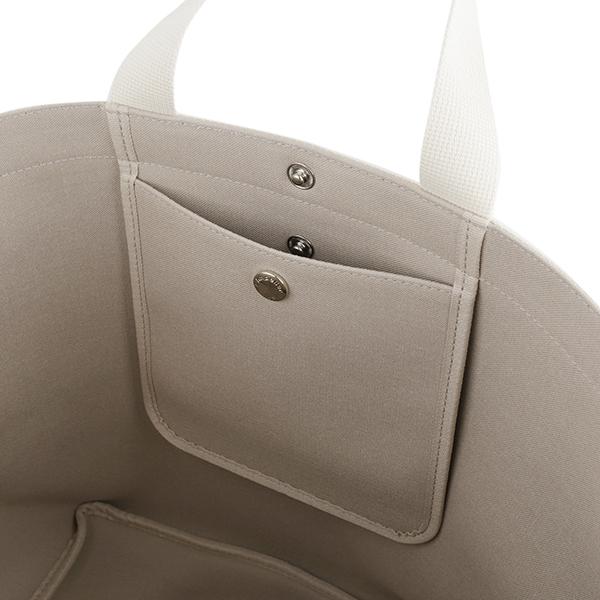 並行輸入 エルベ シャプリエ トートバッグ Herve Chapelier ペブルド グレイン コーテッド キャンバス 725GP 6302レディース グレージュ アイボリー 白 | Herve Chapelier | 06