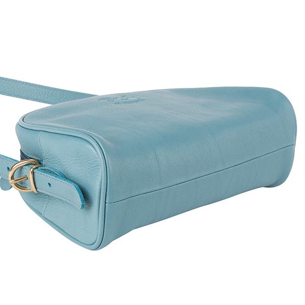 IL BISONTE イルビゾンテ ショルダーバッグ ライトブルー 水色 A0581  