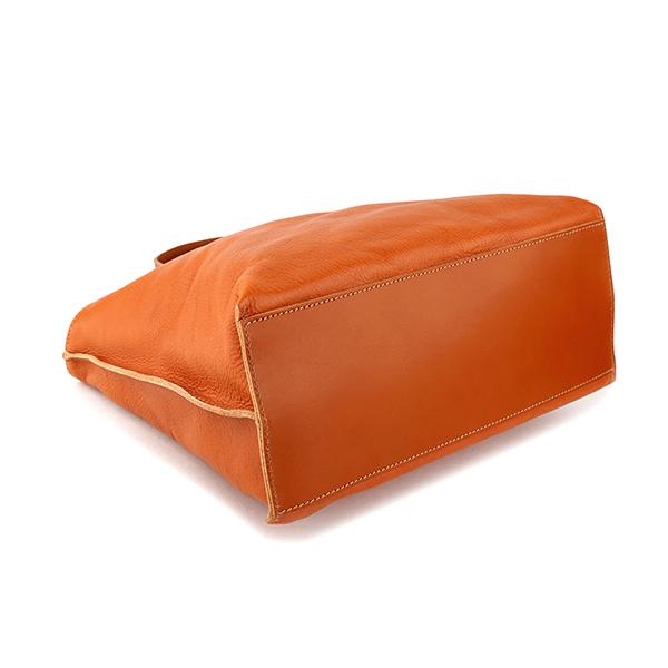 並行輸入 イルビゾンテ ハンドバッグ IL BISONTE フェデリカ A2307 P 145 BTH016 PV0001 CA124レディース キャラメル 茶系 | IL BISONTE | 02