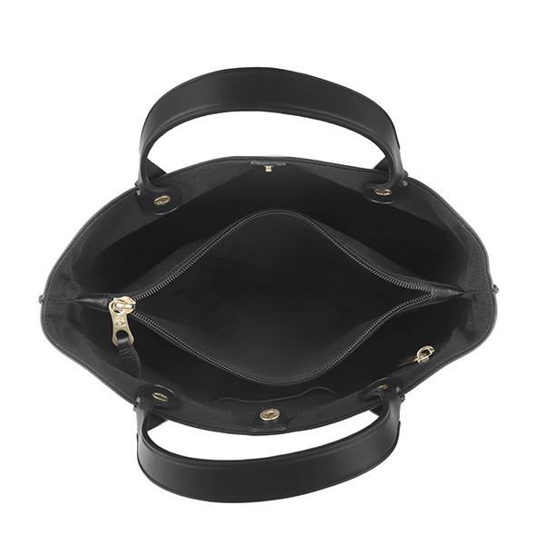 並行輸入 イルビゾンテ ハンドバッグ IL BISONTE フェデリカ A2307 P 153 BTH016 PV0001 BK179レディース ブラック 黒 | IL BISONTE | 04