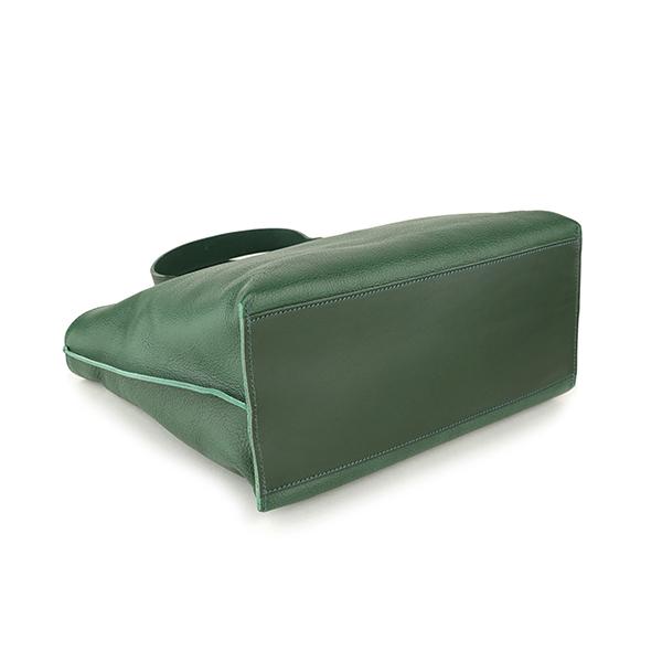 並行輸入 イルビゾンテ ハンドバッグ IL BISONTE フェデリカ A2307 P293 BTH016 PV0004 GR113Bレディース グリーン 緑 | IL BISONTE | 02