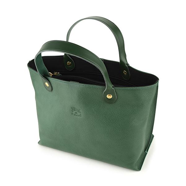 並行輸入 イルビゾンテ ハンドバッグ IL BISONTE フェデリカ A2307 P293 BTH016 PV0004 GR113Bレディース グリーン 緑 | IL BISONTE | 03