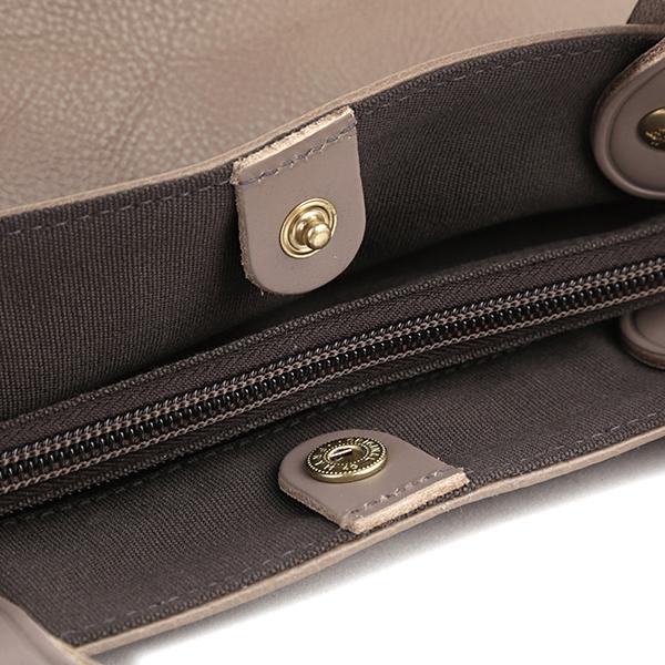 並行輸入 イルビゾンテ ハンドバッグ IL BISONTE フェデリカ A2307 P 618 BTH016 PV0001 GY119レディース グレージュ | IL BISONTE | 07