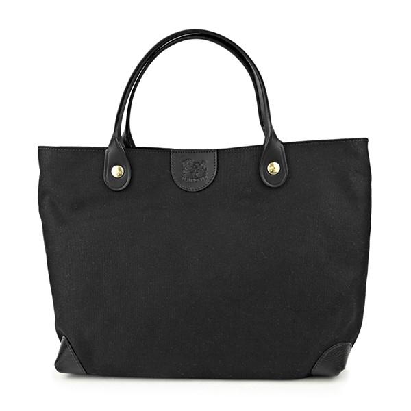 並行輸入 イルビゾンテ トートバッグ CANVAS BAG A2307 T T016 ブラック 黒 爆買 | IL BISONTE