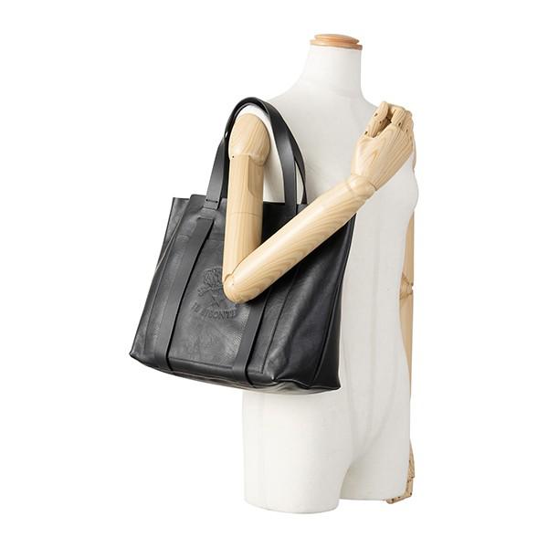 並行輸入 イルビゾンテ  トートバッグ ヴァッケッタ A2591 P 153 ブラック 黒 爆買 | IL BISONTE | 05
