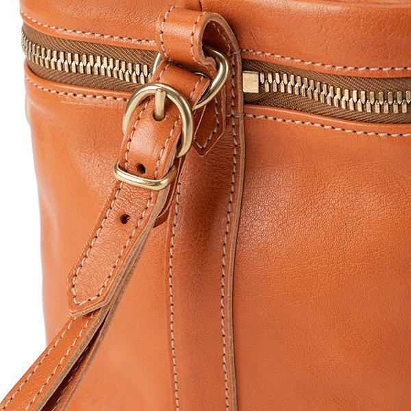 並行輸入 イルビゾンテ  ショルダーバッグ ヴァッケッタ A2611 P 145 キャラメル 茶系 爆買 | IL BISONTE | 08