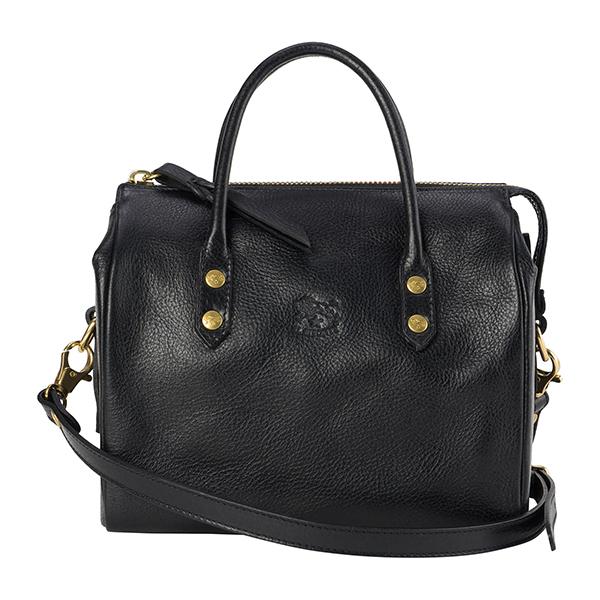 並行輸入 イルビゾンテ  ハンドバッグ ヴァッケッタ A2613  P 153 ブラック 黒 爆買 | IL BISONTE