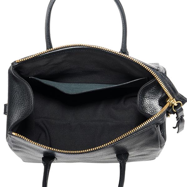 並行輸入 イルビゾンテ  ハンドバッグ ヴァッケッタ A2613  P 153 ブラック 黒 爆買 | IL BISONTE | 04