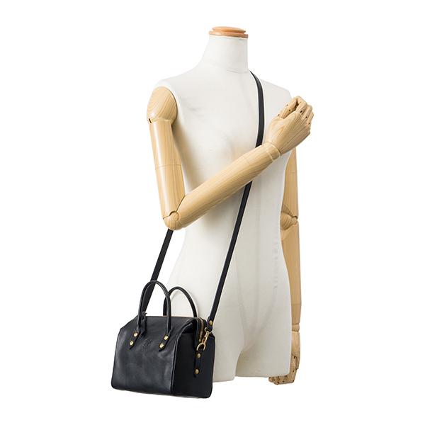 並行輸入 イルビゾンテ  ハンドバッグ ヴァッケッタ A2613  P 153 ブラック 黒 爆買 | IL BISONTE | 05