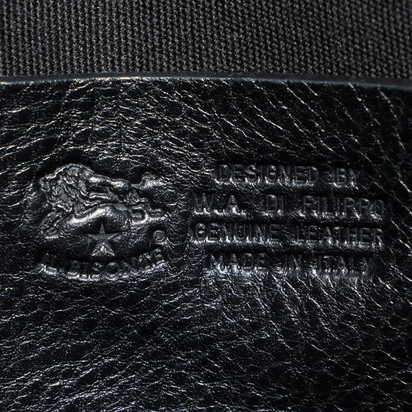 並行輸入 イルビゾンテ  ハンドバッグ ヴァッケッタ A2613  P 153 ブラック 黒 爆買 | IL BISONTE | 08