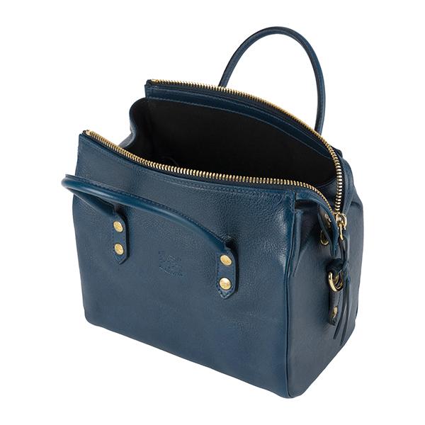 並行輸入 イルビゾンテ  ハンドバッグ ヴァッケッタ A2613  P 866 ネイビー 紺 爆買 | IL BISONTE | 03
