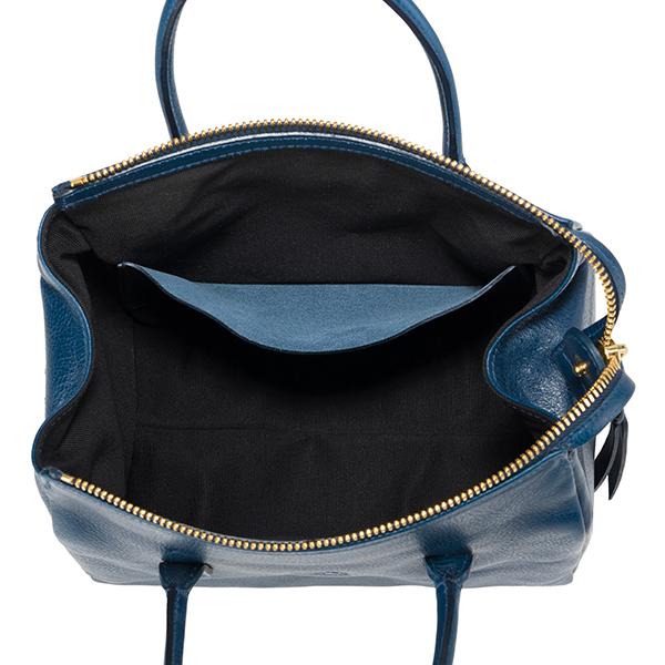 並行輸入 イルビゾンテ  ハンドバッグ ヴァッケッタ A2613  P 866 ネイビー 紺 爆買 | IL BISONTE | 04