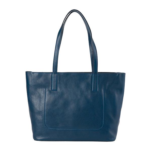 【新品未使用】IL BISONTE ダークネイビー トートバッグ サイズ09 MURA トートバッグ 本革 レディース メンズ 大容量 バッグ （ダーク