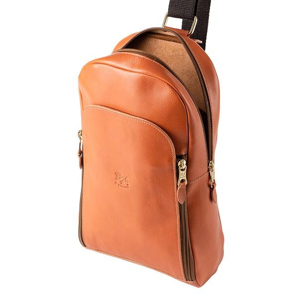 並行輸入 イルビゾンテ  ウエストバッグ・ボディバッグ ヴァッケッタ A2714 P 145 キャラメル 茶系 爆買 | IL BISONTE | 03