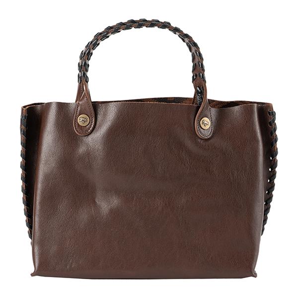 並行輸入 イルビゾンテ  ハンドバッグ ヴァッケッタ A2736 NAV 920 ブラウン 茶 爆買 | IL BISONTE | 01