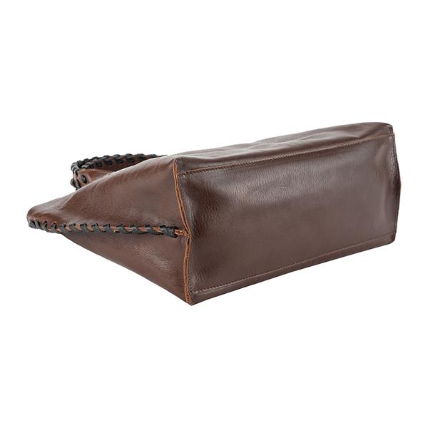 並行輸入 イルビゾンテ  ハンドバッグ ヴァッケッタ A2736 NAV 920 ブラウン 茶 爆買 | IL BISONTE | 02