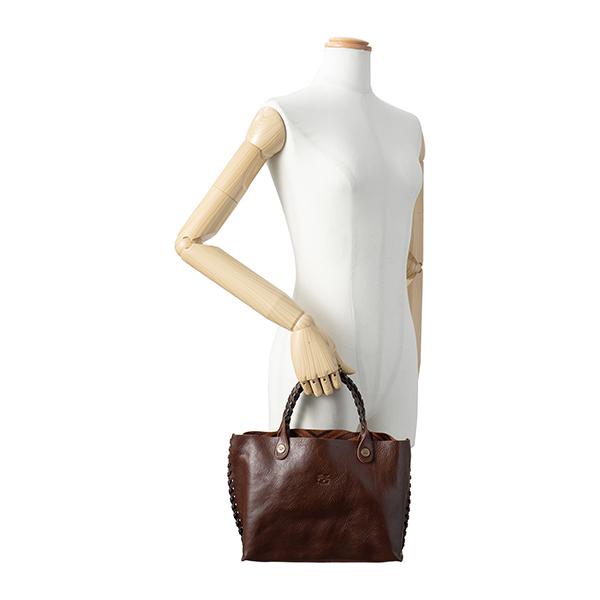 並行輸入 イルビゾンテ  ハンドバッグ ヴァッケッタ A2736 NAV 920 ブラウン 茶 爆買 | IL BISONTE | 05