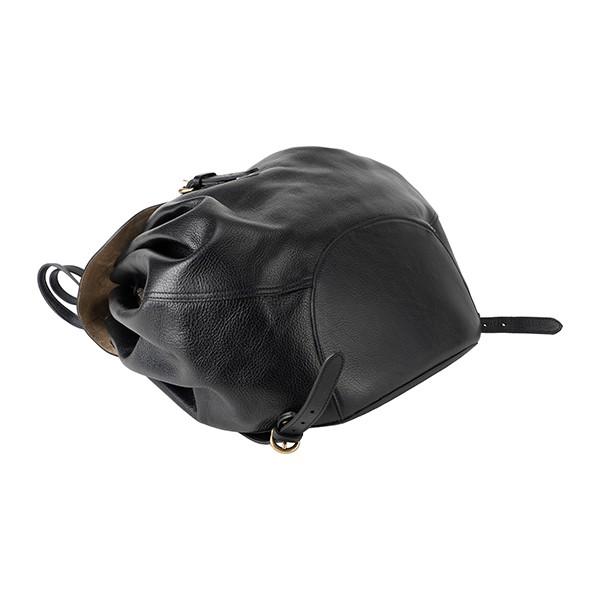 並行輸入 イルビゾンテ リュックサック ブラック 黒 IL BISONTE A2786 EP 153 爆買 | IL BISONTE | 02