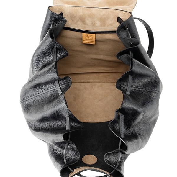 並行輸入 イルビゾンテ リュックサック ブラック 黒 IL BISONTE A2786 EP 153 爆買 | IL BISONTE | 04