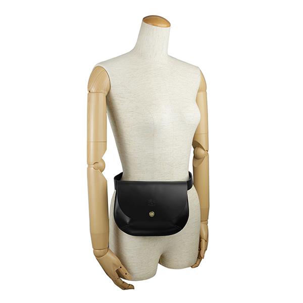 並行輸入 イルビゾンテ ウエストバッグ ボディバッグ IL BISONTE パリオーネ BBB026 PG0001 BK109レディース | IL BISONTE | 05