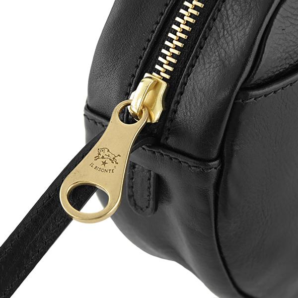 イルビゾンテ IL BISONTE ショルダーバッグ RUBINO ブラック イルビゾンテ IL BISONTE ショルダーバッグ RUBINO ブラック