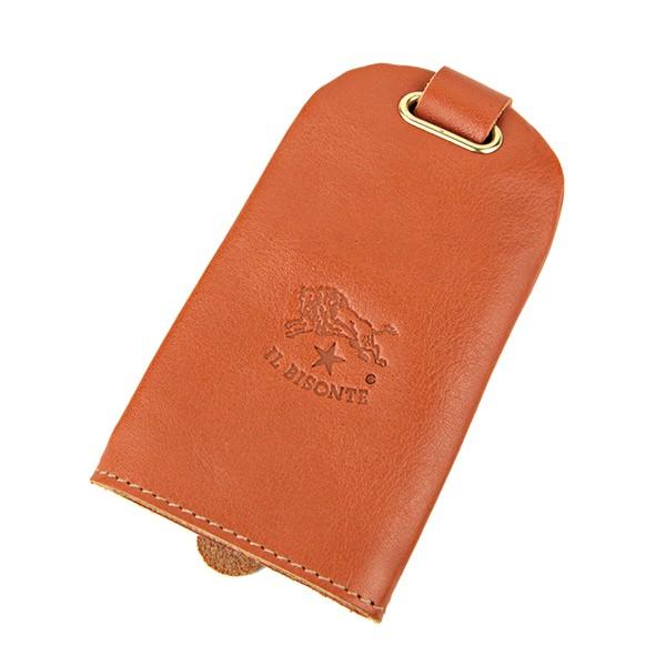 並行輸入 イルビゾンテ  キーケース ヴァッケッタ C0330 P145 キャラメル 茶系 爆買 | IL BISONTE