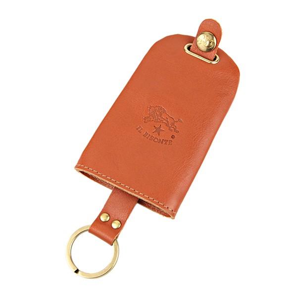 並行輸入 イルビゾンテ  キーケース ヴァッケッタ C0330 P145 キャラメル 茶系 爆買 | IL BISONTE | 02