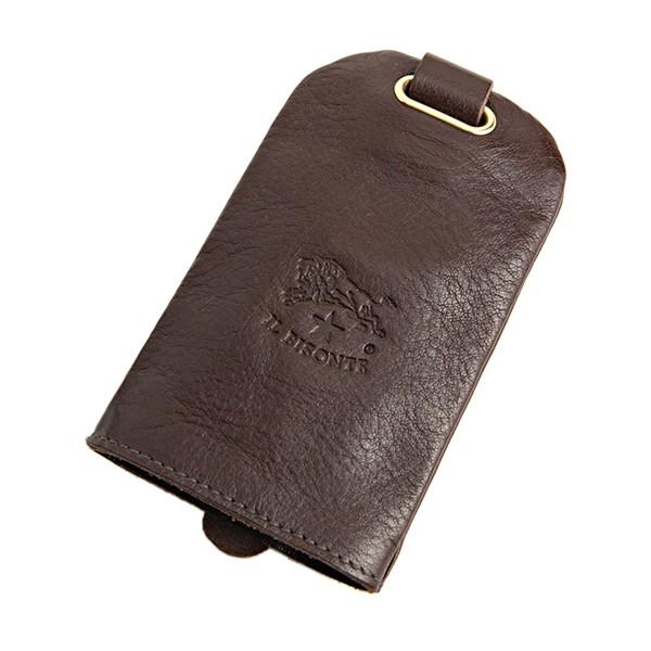並行輸入 イルビゾンテ  キーケース ヴァッケッタ C0330 P455 ダークブラウン 爆買 | IL BISONTE