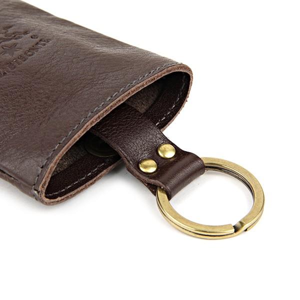並行輸入 イルビゾンテ  キーケース ヴァッケッタ C0330 P455 ダークブラウン 爆買 | IL BISONTE | 04