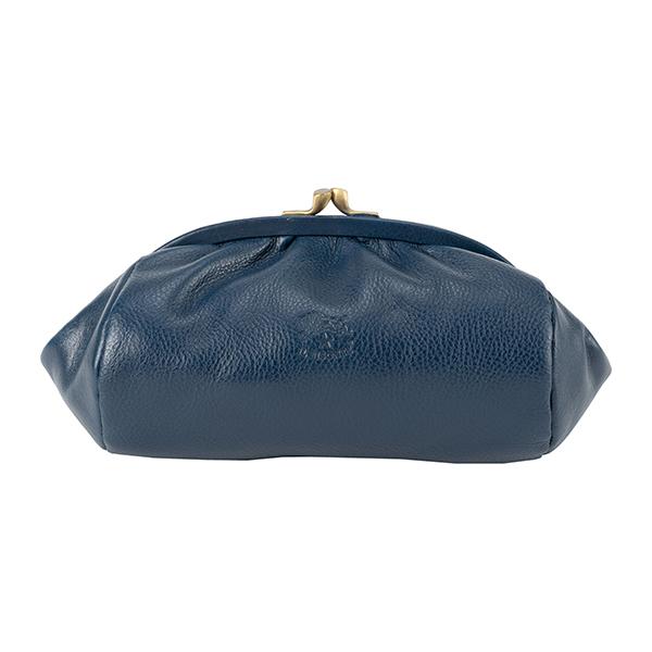 並行輸入 イルビゾンテ  ポーチ ヴァッケッタ C0410 LL 906 ブルー 青 爆買 | IL BISONTE