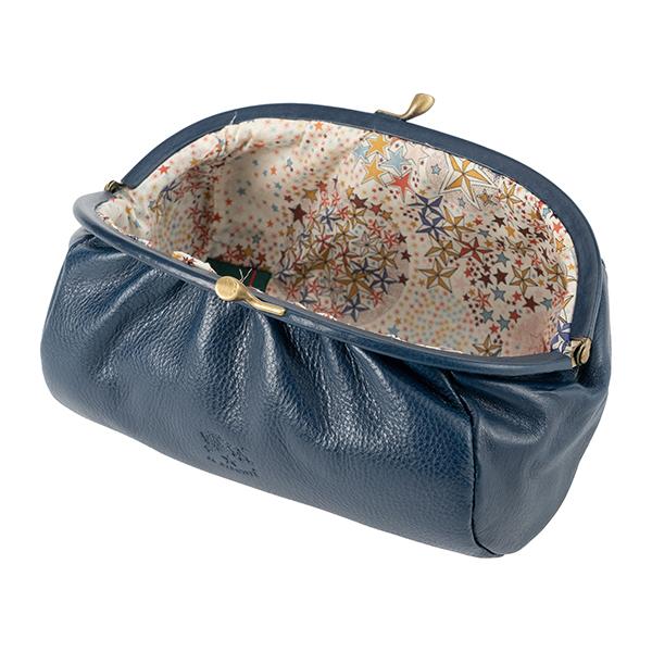 並行輸入 イルビゾンテ  ポーチ ヴァッケッタ C0410 LL 906 ブルー 青 爆買 | IL BISONTE | 03