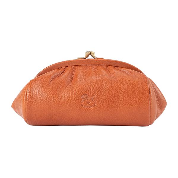 並行輸入 イルビゾンテ  ポーチ ヴァッケッタ C0410 P 145 キャラメル 茶系 爆買 | IL BISONTE