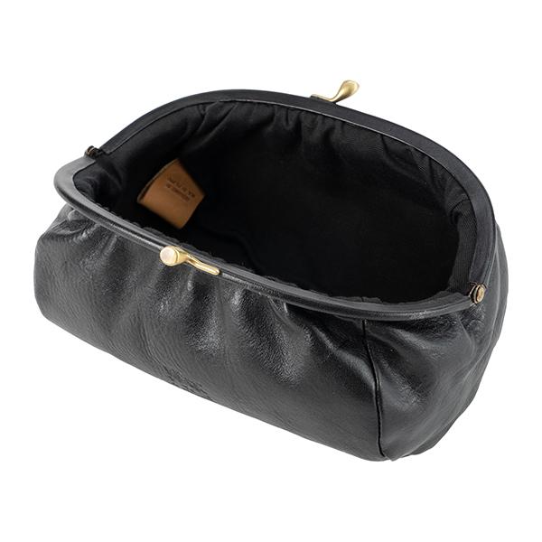 並行輸入 イルビゾンテ  ポーチ ヴァッケッタ C0410 P 153 ブラック 黒 爆買 | IL BISONTE | 03