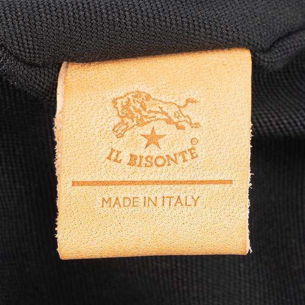 並行輸入 イルビゾンテ  ポーチ ヴァッケッタ C0410 P 153 ブラック 黒 爆買 | IL BISONTE | 07
