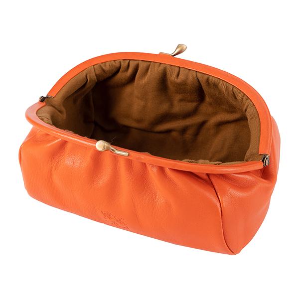 並行輸入 イルビゾンテ  ポーチ ヴァッケッタ C0410 P 166 オレンジ 爆買 | IL BISONTE | 03